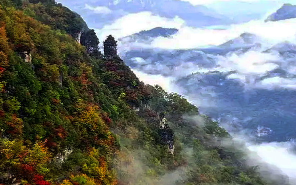 襄阳市-保康县-歇马镇-九路寨风景旅游区|4A