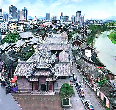 重庆市-秀山县城-秀山西街（历史文化街区）风景旅游区|4A