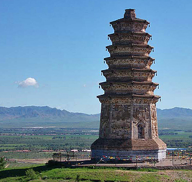 赤峰市-巴林左旗-辽上京遗址·南塔风景区