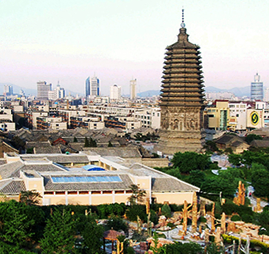 锦州市-古塔区-锦州古塔历史文化公园（|辽-清|大广济寺塔）