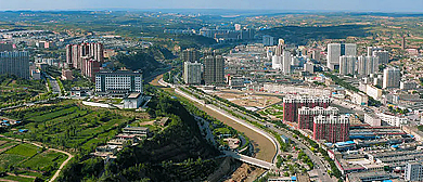 榆林市-横山区-横山区政府·无定河（滨河）风景区