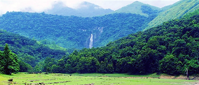 海南省-白沙县-元门乡-红坎河谷·红坎瀑布风景区