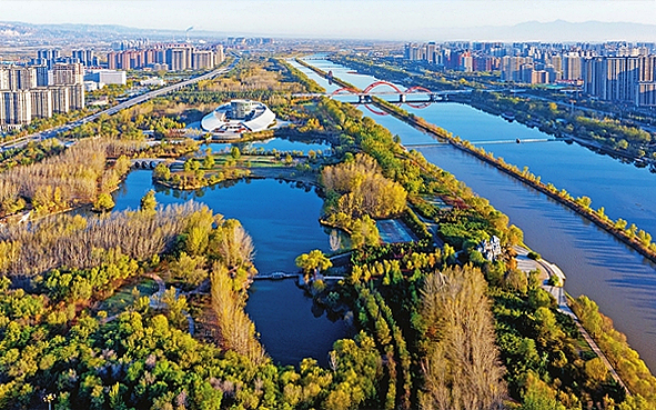 临汾市-尧都区-汾河生态文化风景旅游区