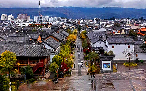 大理州-剑川县城-金华镇-剑川古城（|明|西门街建筑群）风景旅游区