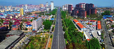 阳泉市-平定县城-冠山镇-平定县政府·广场
