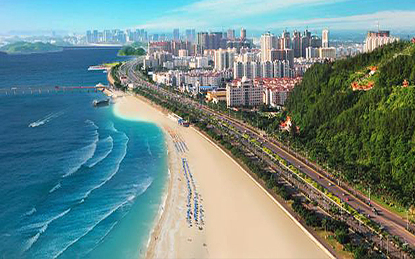 防城港市-港口区-西湾海滨（西湾广场·城市沙滩）风景旅游区|4A