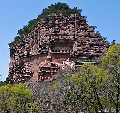 天水市-麦积区-麦积山国家地质公园·麦积山（|北魏-明|麦积山石窟）国家级风景名胜区|5A