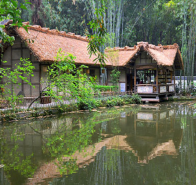 成都市-青羊区-成都杜甫草堂（|清|建筑群）博物馆·风景旅游区|4A