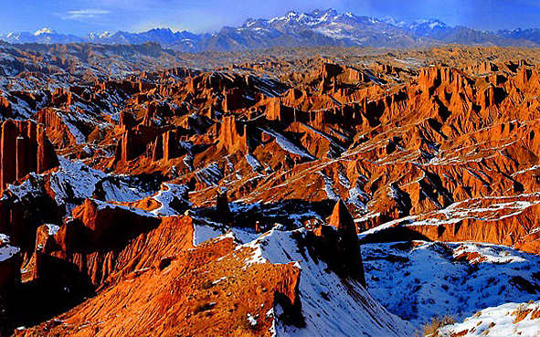 阿克苏地区-温宿县-天山·温宿大峡谷（托木尔大峡谷国家级风景名胜区·温宿盐丘国家地质公园）风景旅游区|4A