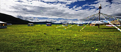 甘孜州-色达县-珠日神山·金马草原风景区