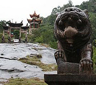 大理州-云龙县城-诺邓镇-虎山（虎头寺道观）风景旅游区