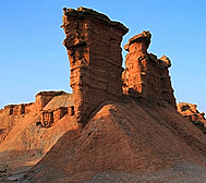 阿克苏地区-拜城县-拜城五彩城（克孜尔魔鬼城）风景区