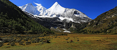 甘孜州-稻城县-亚丁（国家级自然保护区）三神山·央迈勇雪山（5958米·洛绒牛场）风景旅游区|5A