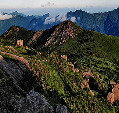 上饶市-铅山县-黄岗山（武夷山主峰·2158米·江西武夷山国家级自然保护区）风景旅游区